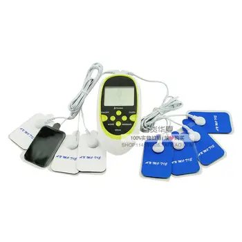 

2 channel output 8 electrode pads TENS EMS Massager Machine/TENS UNIT/Electronic pulse massager/Electrical muscle stimulator