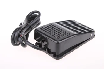 

Black Single Action On Off Floor Stomp Foot Switch AC 250V 10A