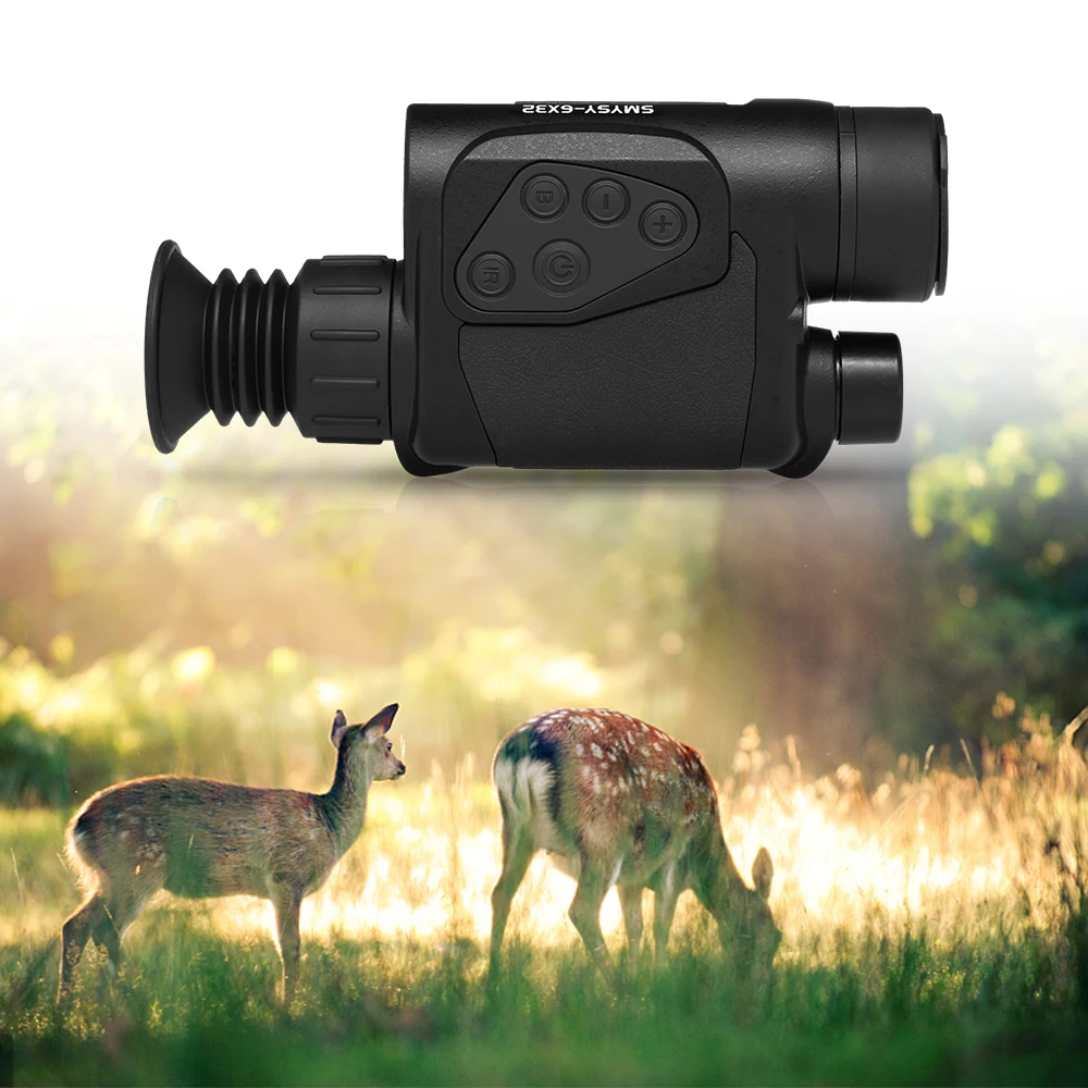 

6x32 Digital Telescope Monocular Device Telescope Camera Video Recorder Outdoor Sports Infrared Night Vision Telescope