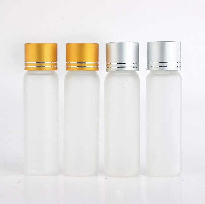 Download Wholesale High Grade 20ML Mini Cute Frosted Glass Perfume Bottle With Cap Empty Cosmetic Case ...