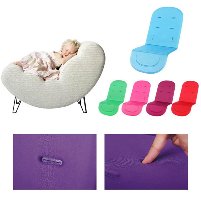 Новая удобная подушка для детской коляски, четыре сезона, мягкое сиденье, коврик для детской коляски, подушка для детской коляски 0-27 м