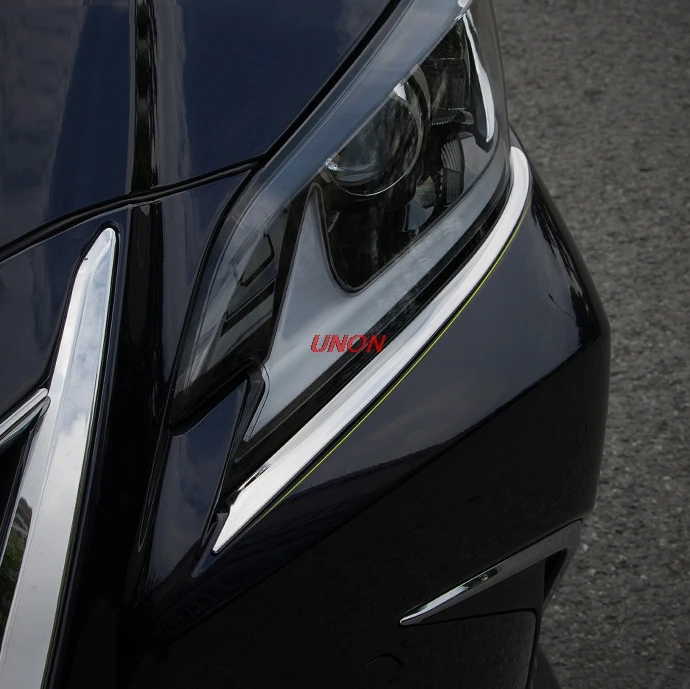 

Stainless Steel Car Headlight Eyeline Point Molding ABS Decoration Trim for Lexus ES200 260 300h