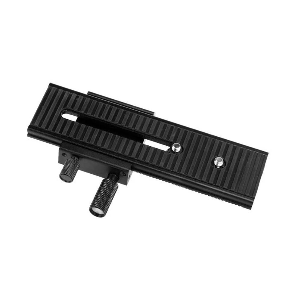 LP-01 2way макросъемки Фокус железнодорожных Slider штатив стабилизатор держатель для Canon Nikon Sony Pentax Olympus Samsung Leica камера 16 см