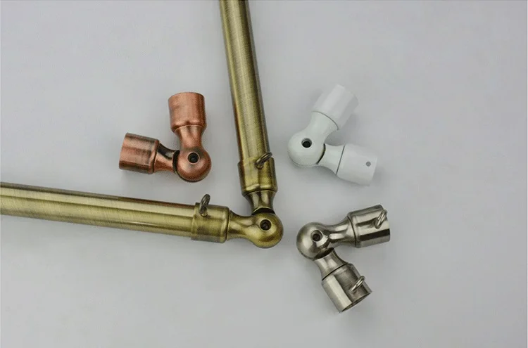 High Quatily Curtain Rod Connector For Corner Window 1 Pcs 22mm
