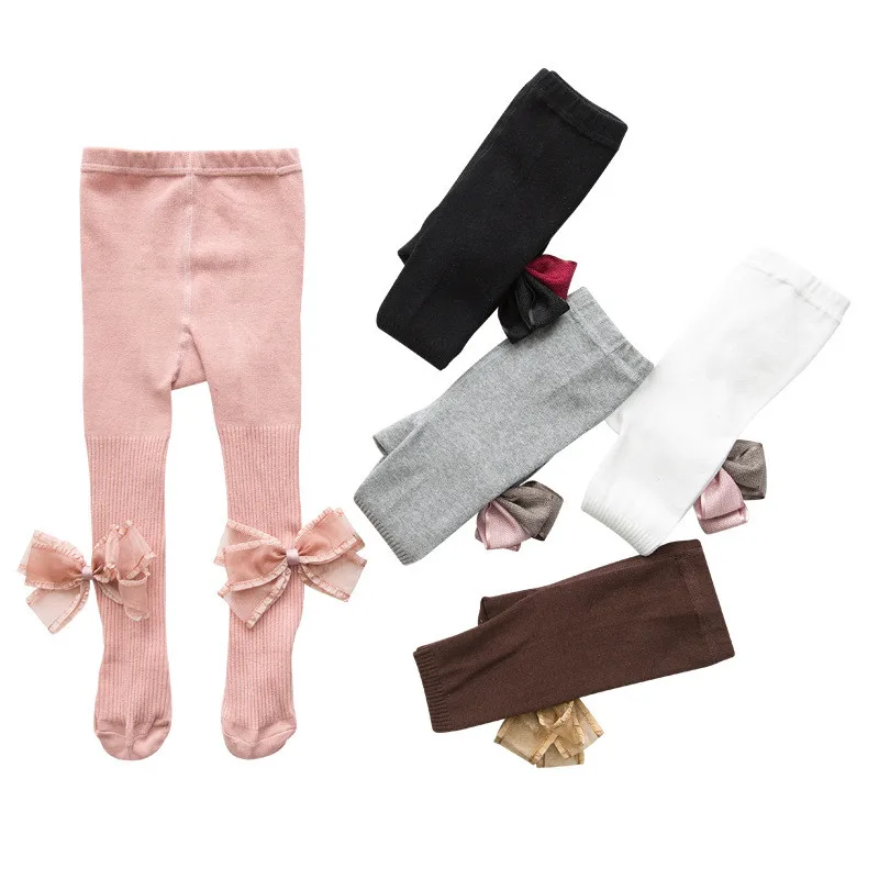 

2019 Newborn Baby Girl Tights Cotton Infant Baby Tights for Girls Pantyhose Bow Toddler Tights Baby Girl Clothes Baby Stocking