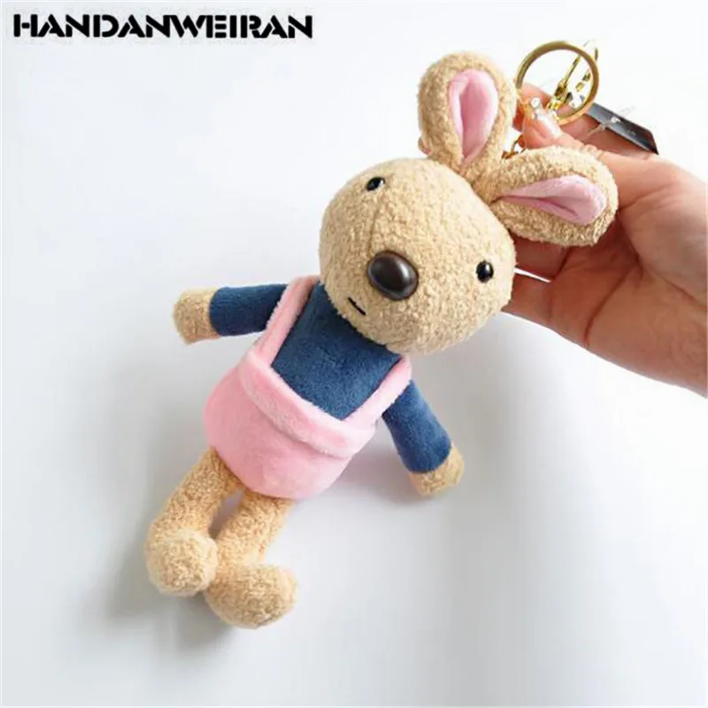 

1PCS Mini Rabbit Plush Toys Small Pendant Creative Cute Bunny Stuffed Toy For Kids Birthday Gift 2019 Hot Sale 19CM HANDANWEIRAN
