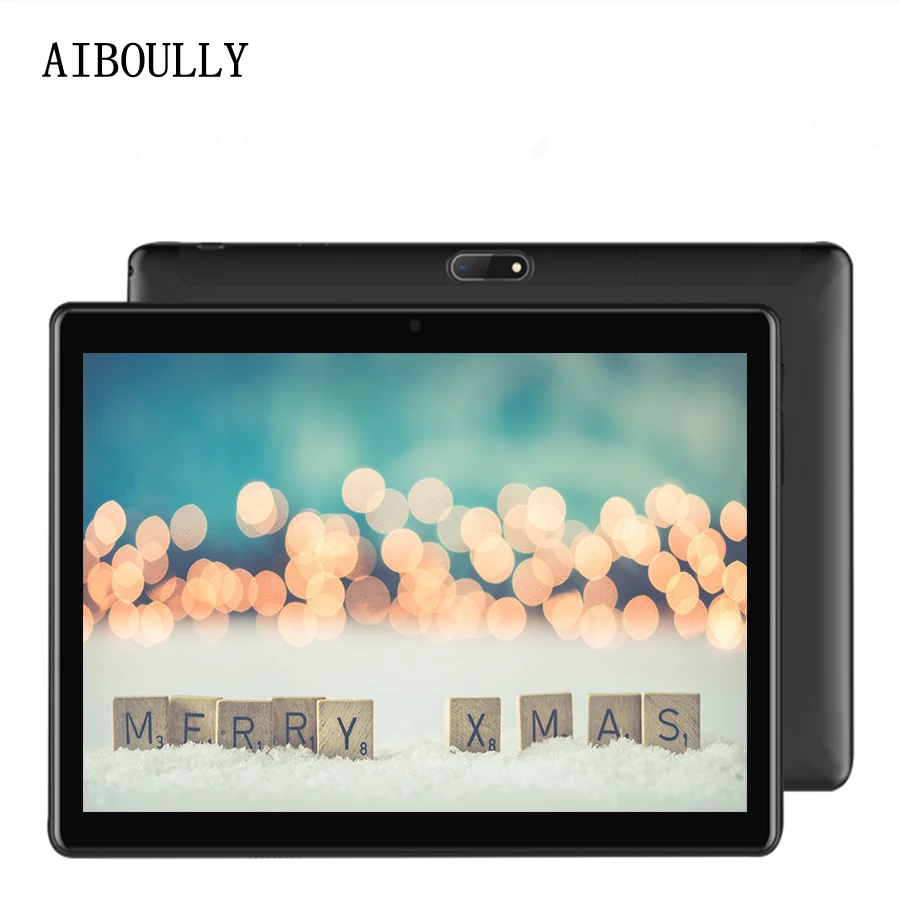 AIBOULLY Новый Android 7 Планшеты 10,1 дюймов Оригинальный Телефонный звонок Tablet PC 7,0 OS Octa Core 4 ГБ Оперативная память 32 ГБ встроенная память стерео