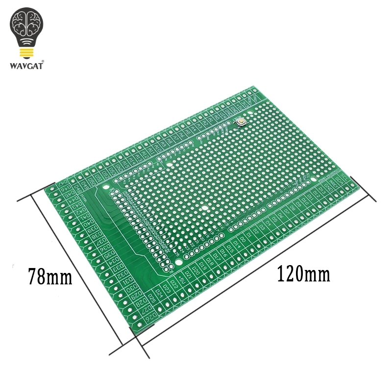 WAVGAT Двухсторонний PCB прототип винтовой клеммный блок щит комплект для MEGA 2560 Mega R3