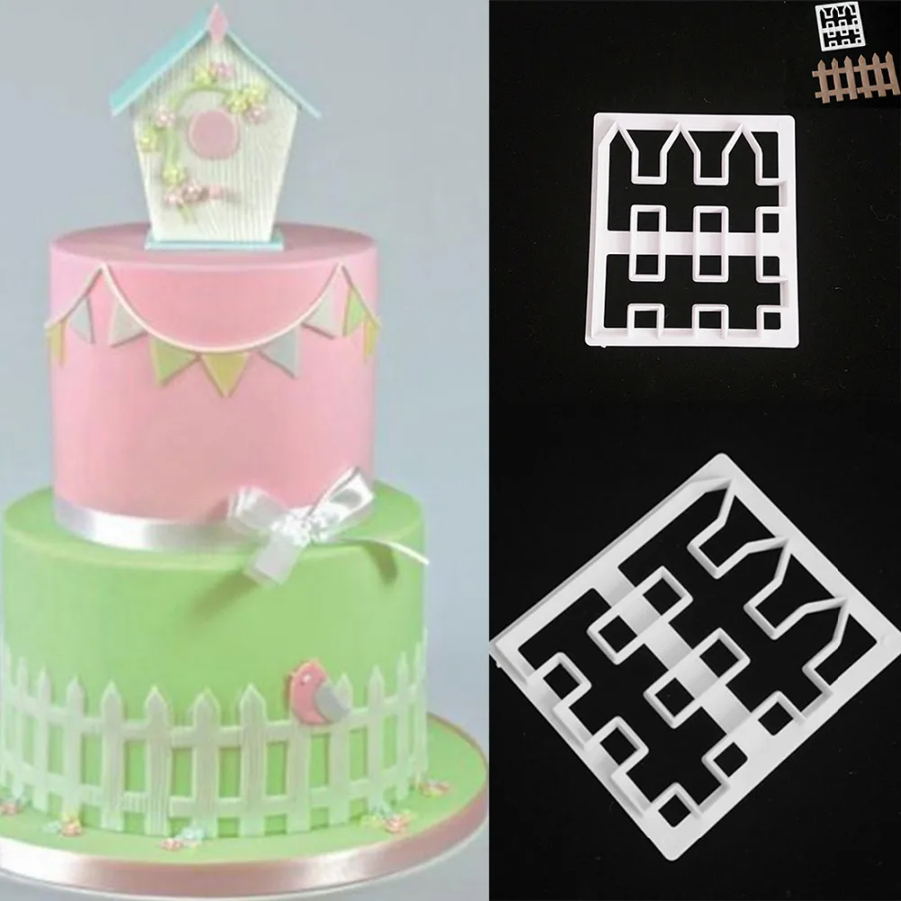 

Fense plastic Fondant Cutter Cake Mold fondant cutter cake mold fondant mold fondant cake decorating tools bakeware