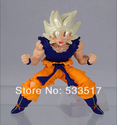 

Japan Anime ( Original BANDAI ) Dragonball Dragon Ball Z/Kai Gashapon Dolls Toys HG Action Figure SP-3 Super Saiyan Son Goku