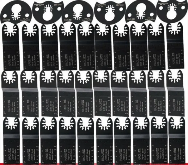 

36 pc Oscillating multi Tool Saw Blade Accessories fit for Fein Multimaster power tool,FREE SHIPPING,metal cutting,segment blade