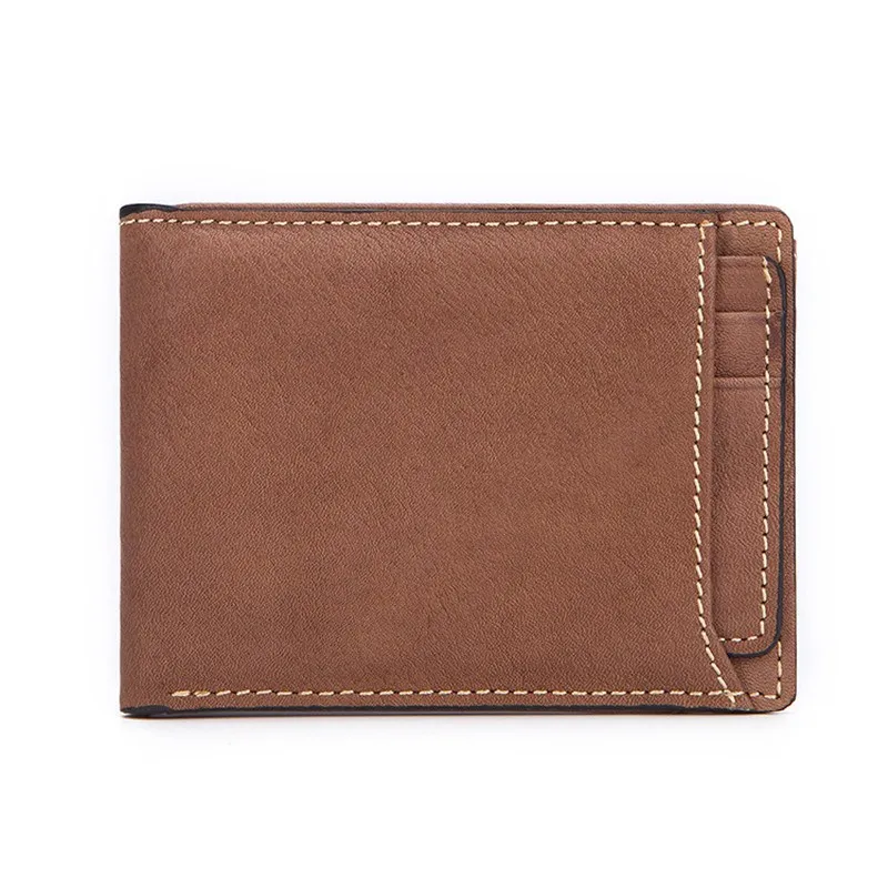 

Men Wallet Cowhide Genuine Leather Money Bag Credit Card Holder Dollar Wallet Clutch Money Bag Coin Pocket Purse Wallets for men