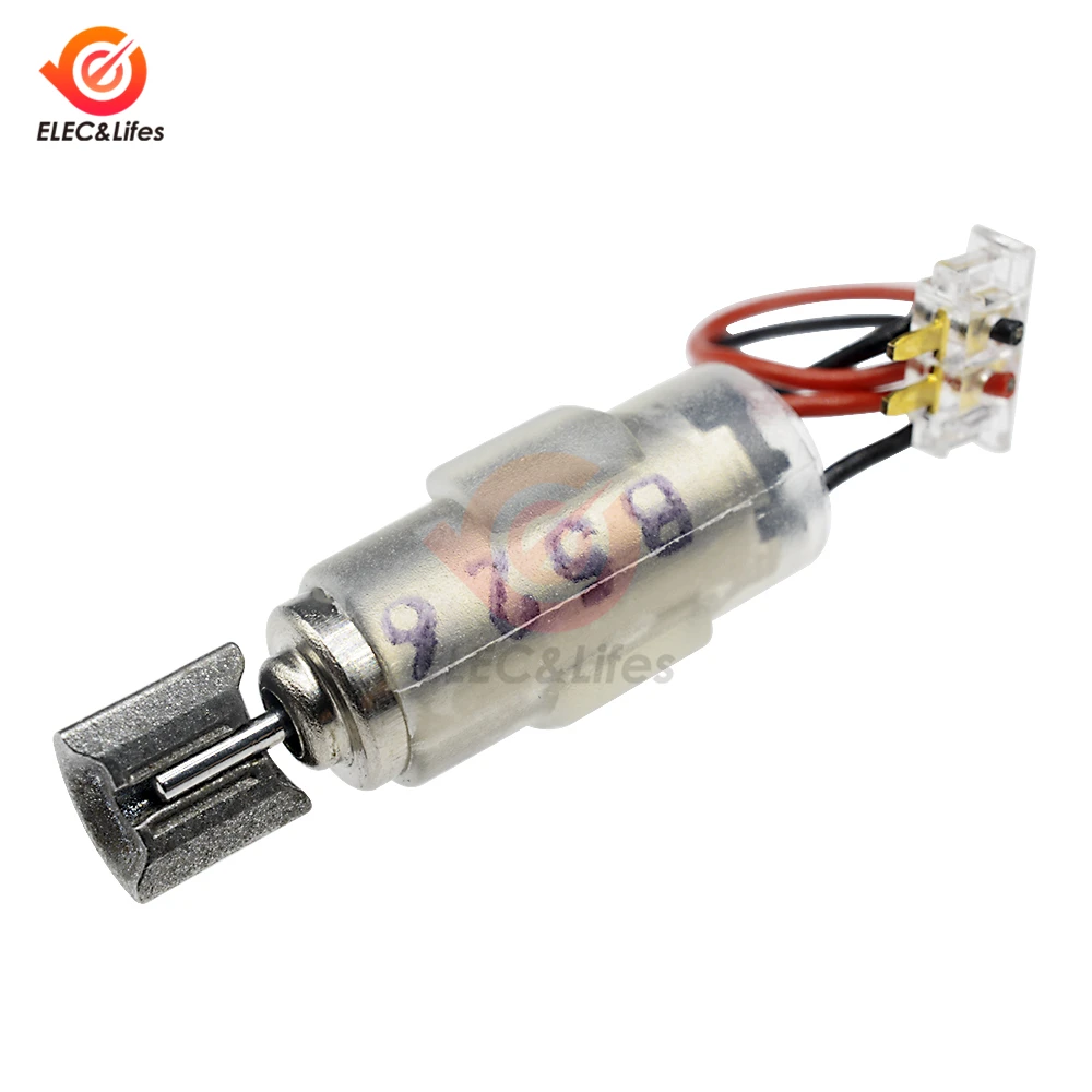 

5Pcs Micro DC Vibration Motor Brushless DC Motor High Speed Vibrating Motor DC 1.5V-3V for Arduino Professional RC motor 4x11mm