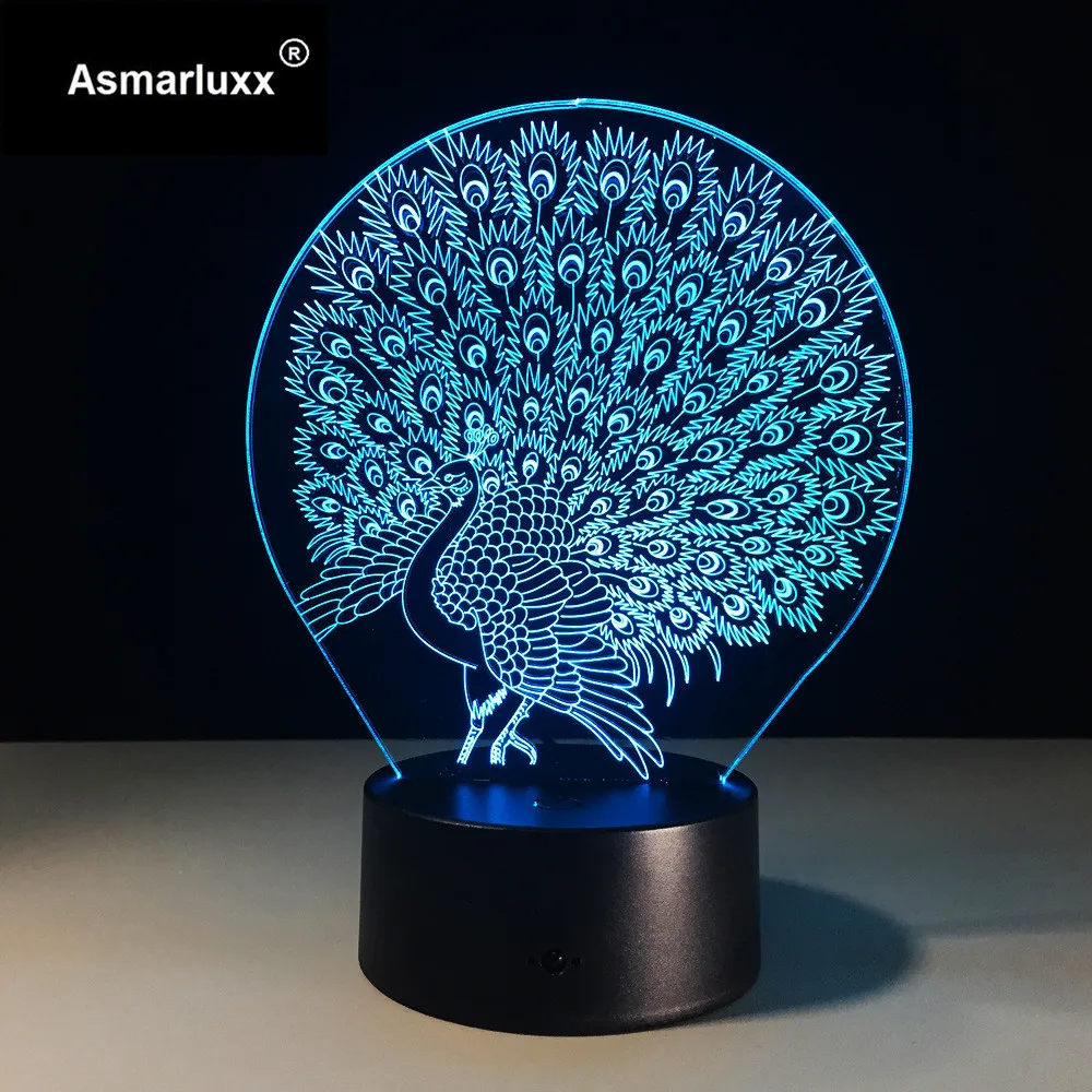 Asmarluxx 3d led lamp11202