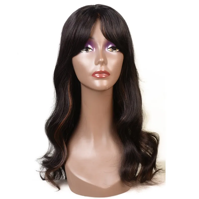 Synthetic Women Natural Wavy Wig
