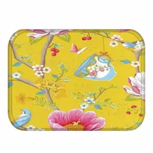 Vintage Entrance Area Anti Slip Rug Pad Waterproof Anti-Slip Doormat Printed Carpet For Kitchen Bathroom Tapete MatS Chris Brown