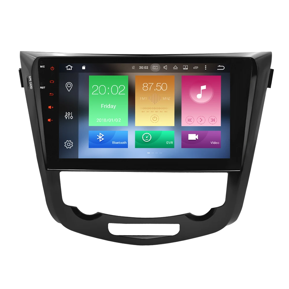 Clearance Octa Core Android 9.0 Car Radio GPS Navigation Multimedia Player Stereo For Nissan Qashqai X-Trail 2014+ 2017 Auto Audio 7