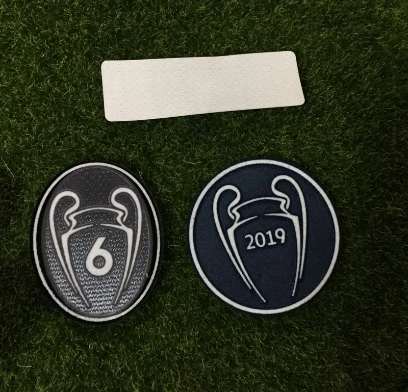 

2019 Champions Patch and 6 Times Trophy and Respect Patch Soccer Patch Heat Transfer Badge