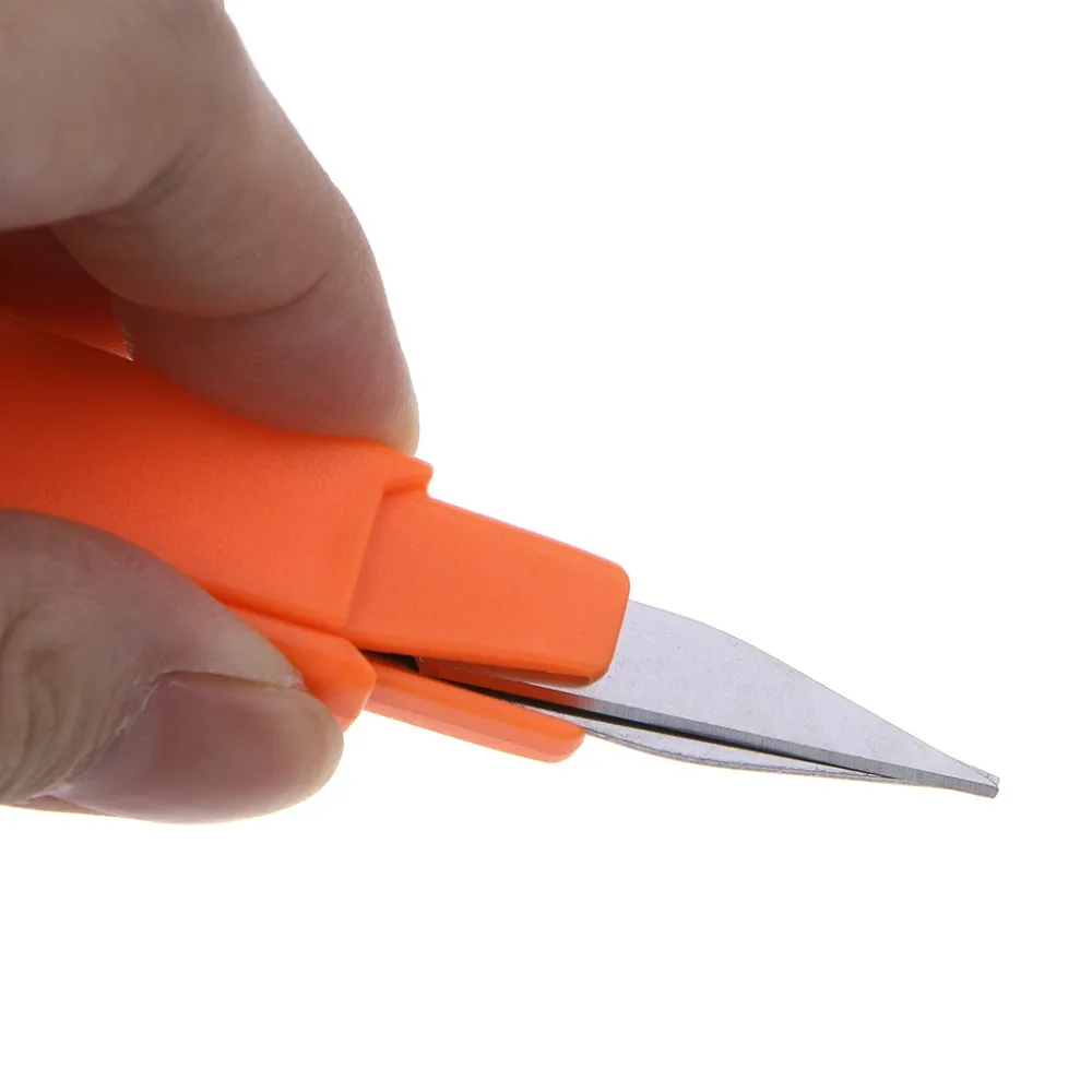 Бытовые швейные соответствующие резьбовые ножницы для резки крест швейные ножницы для лески u-образная пластиковая ручка Ручной инструмент