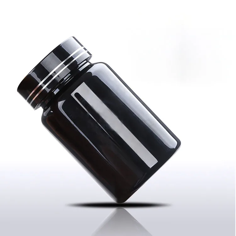 100 мл черная ПЭТ многоразовая бутылка портативная для переноски косметического лосьона для воды, косметическая упаковка, бутылки для таблеток винтовая крышка - Цвет: 1