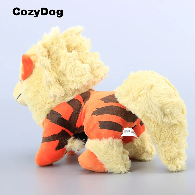 Аниме Мультяшные фигурки Arcanine 13 дюймов плюшевая игрушка кукла мягкие пушистые