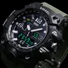 SMAEL los hombres de moda de marca deportes Relojes hombres analógico de cuarzo reloj militar hombre S Shock reloj de los hombres es de 1545 Relojes masculino ► Foto 2/6