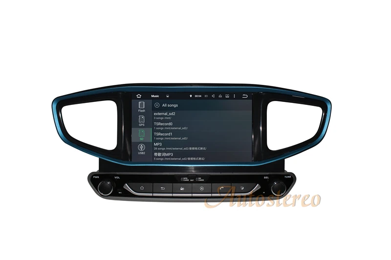 Clearance Android 9.0 Car CD DVD Player AutoStereo Unit GPS Navigation for HYUNDAI Ioniq/Ioniq Hybrid 2016-2019 Multimedia player Headunit 21