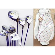 Новые женские клюшки для гольфа Maruman FL III Гольф полный набор клубов водитель+ fairway wood+ утюги+ клюшки графитовая клюшка для гольфа