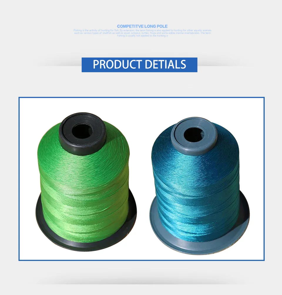 Anel de Guia da Haste Linha de Subordinação Guia de Reequipamento 1 Unidades e pacote 2000 m 150d 11 Cores Escolha Vara Reparação Diy Trançada Linha Guia Prender Envoltório Fio 18 guia anel de amarração linha 11 cores