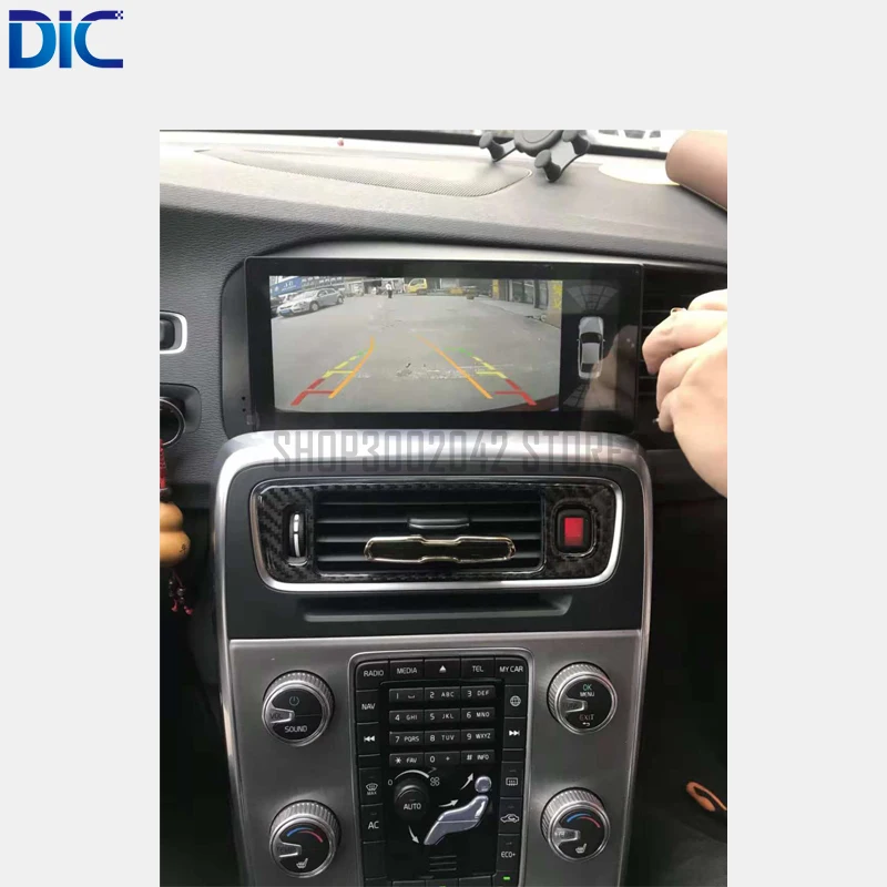 Excellent DLC Android system navigation car player multifunction GPS car styling 8.8 inch video audio For volvo S60 V60 2011-2017 4