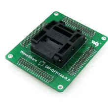 QFP144 TQFP144 Программирование тест сжигания сиденья адаптация 0,5 мм к DIP144
