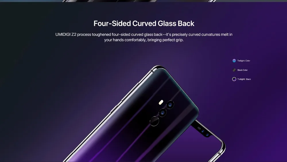 UMIDIGI Z2 глобальная версия Android 8,1 6," FHD+ полный дисплей Helio P23 6 ГБ+ 64 Гб Двойная камера 16 Мп+ 8 Мп 3850 мАч Face ID 4G смартфон