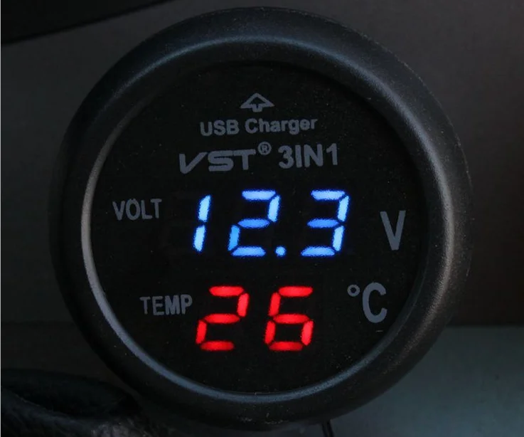 car battery monitor and thermometer car battery monitor and thermometer