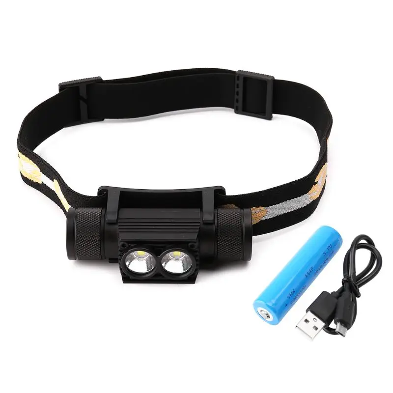 

Outdoor D25 LED Headlamp Waterproof Camping Flashlight Portable Headlight USB Charging