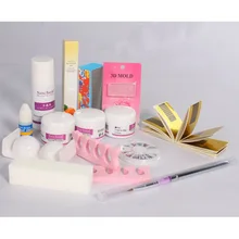 Дизайн Акриловые Nail Art Совет Комплект маникюрный Набор искусства