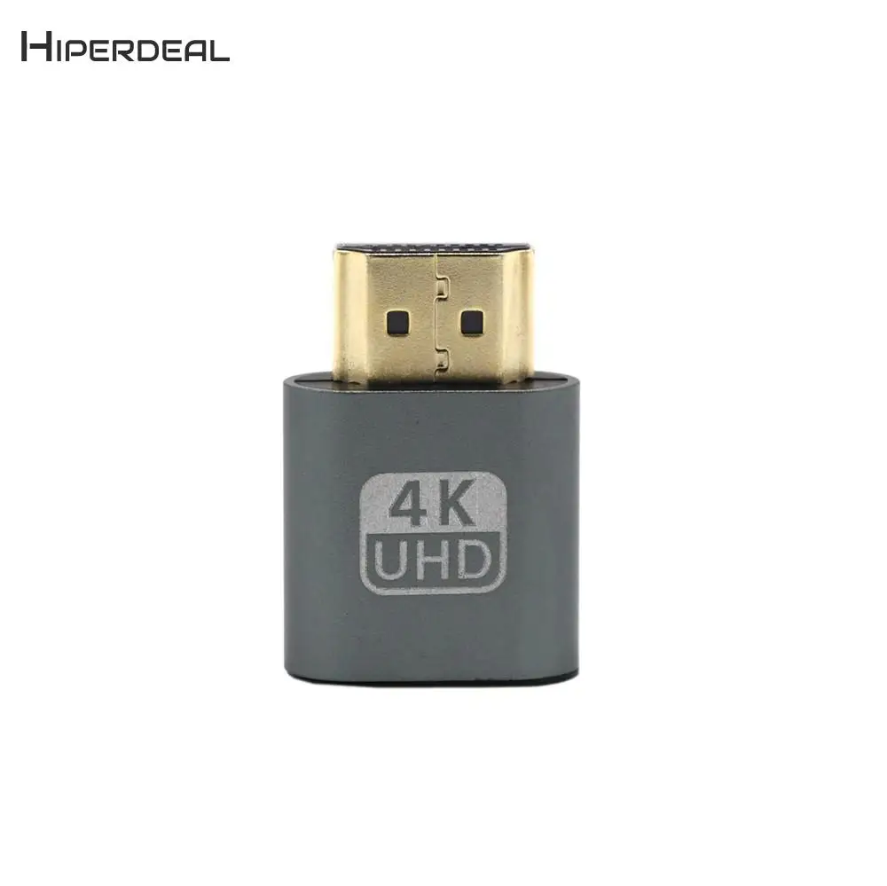Адаптер для виртуального дисплея HIPERDEAL VGA HDMI 1 4 DDC EDID пустышка эмулятор
