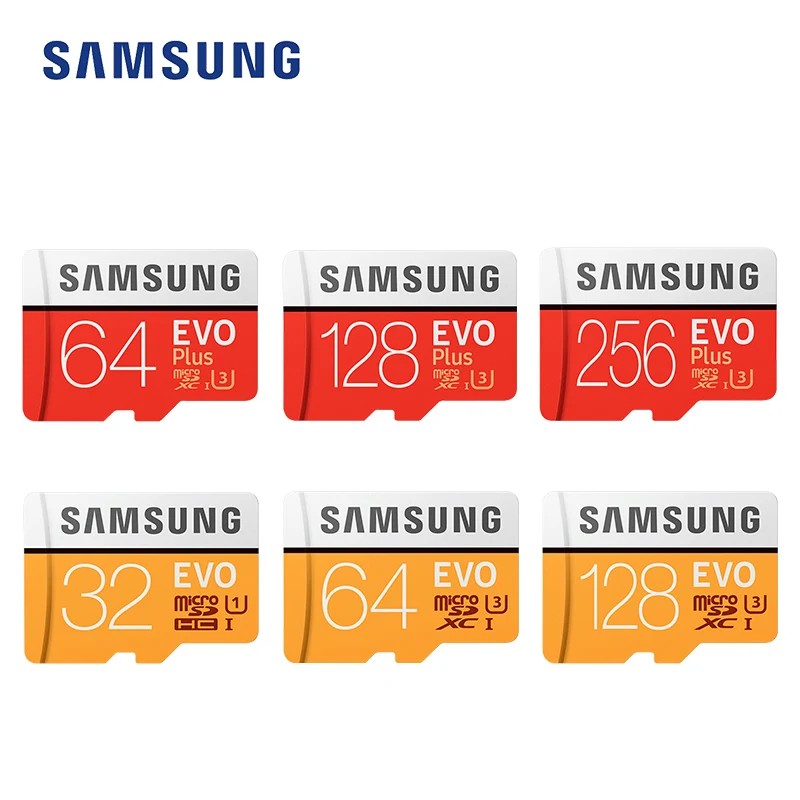 

SAMSUNG micro sd card Class 10 32gb tarjeta micro sd 64gb 128gb TF cards flash memory card 256GB cartao de memoria free shipping