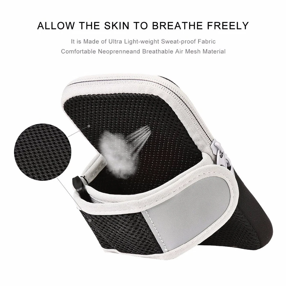 تشغيل الذراع الفرقة حالة الهاتف محفظة Telefoon Armban الرياضة Armbag ذراع هاتف محمول حقيبة رياضة حامل أجهزة سامسونج galaxy s10 s9 s8 s7