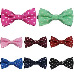 NEW Classic woven Bowtie for Children Fashion Children's Bow tie Polyester Boy's bow ties for kids  Free Shipping