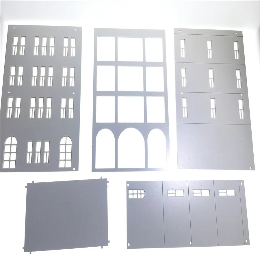 architecture model  for ho train layout building03