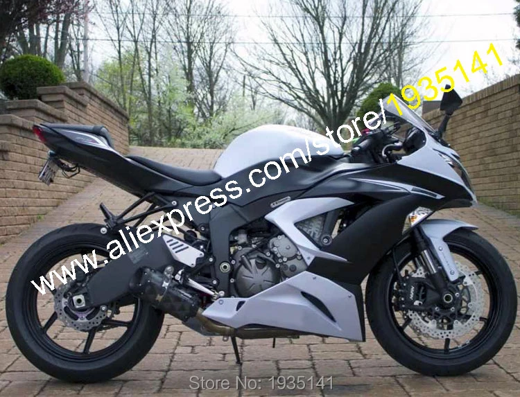 Kawasaki Ninja ZX636 13 18 ZX6R ZX 2013 2018 ZX 6R White Bodyworks Motorcycle Fairing (Injection molding)|sale linen|sale invitationssale cat - AliExpress