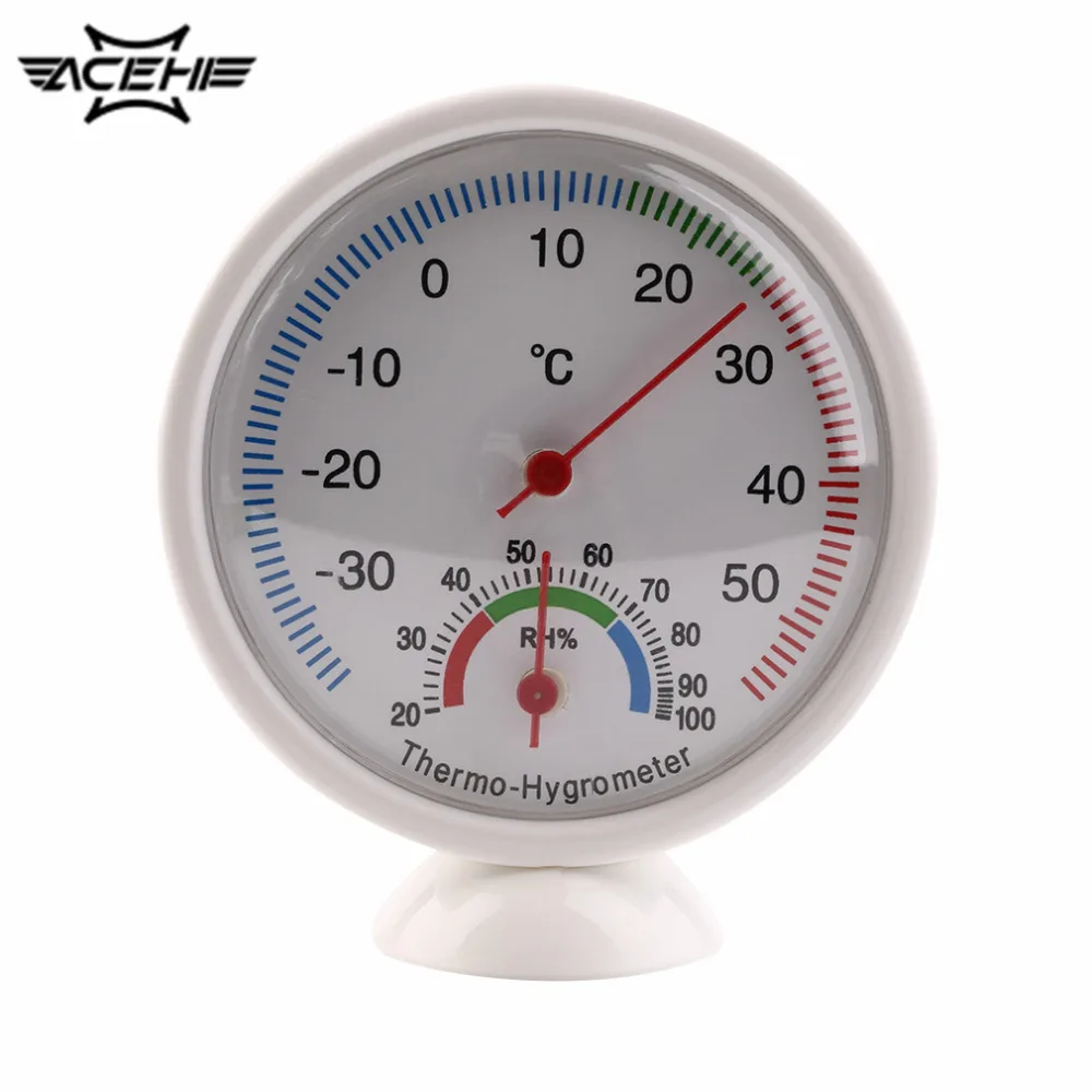 

2017 New Portable Indoor Outdoor Thermometer Hygrometer for Hiking Mini Pointer Temperature Meter Weather Station Neasuring