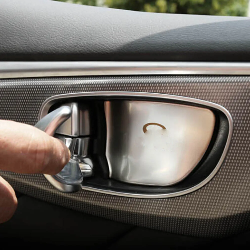 4 Coperture Maniglia Interna Porta In ABS Effetto Carbonio Per Toyota C-HR (2016-2021) - Accessori Interni Auto - 4