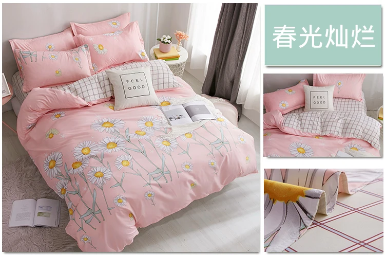 New Bedding Set 1 Pcs Duvet Cover/quilt Cover/comforter Cover+2 Pillowcase Queen king full twin size Free Shipping