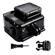 130 Футов Водонепроницаемый Футляр Корпус для Gopro Hero 5 + Сенсорный экран Backdoor Чехол Для Go pro Hero 5 Черный Действий Камеры