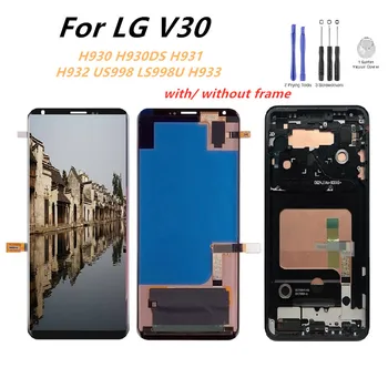 

Tested LCD For LG V30 LCD Display Touch Screen Digitizer Assembly With Frame For LG H932 US998 LS998U Lcd Screen Replacement