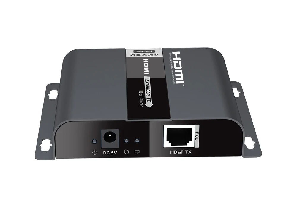 LKV683POE 4Kx2K@ 30 Гц hdbitt HDMI over IP CAT5/5e/6 до 120 м удлинитель конвертер адаптер HDCP с POE