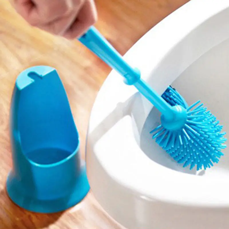 Buy Multi Function Plastic Toilet Brush & Holder Set