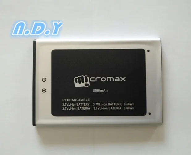 

New High Quality Micromax Q383 1800mAh Li-ion Battery for Micromax Q383 Mobile phone