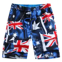 Высококачественные M-4XL 5XL обшитые мужские шорты летние модные шорты мужские быстросохнущие пляжные шорты с рисунком пляжная одежда